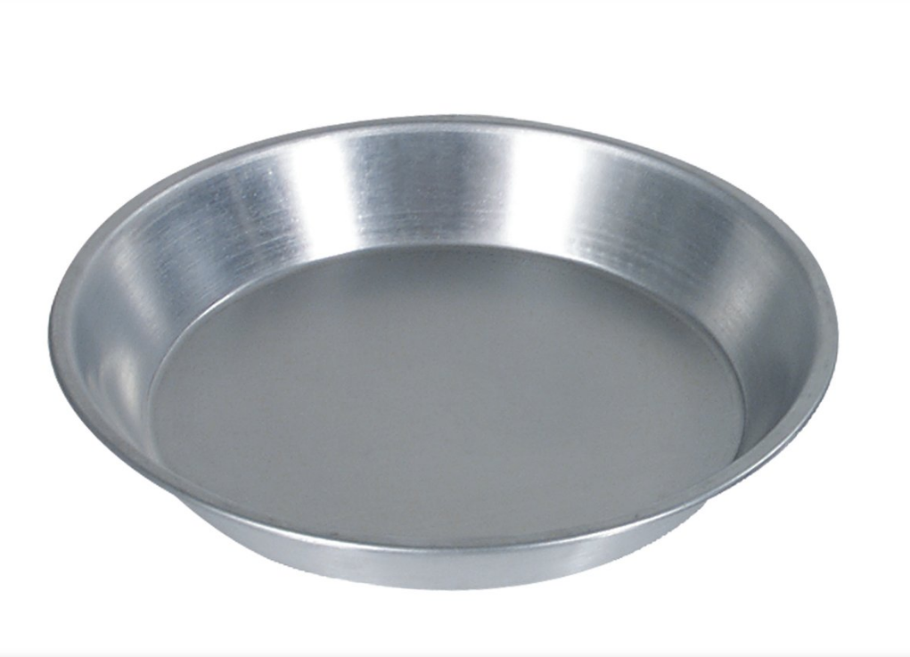 Rema Insulated Aluminum Round Cake Pan Baking Dish Pie Plate Serving Tray  9x1.75