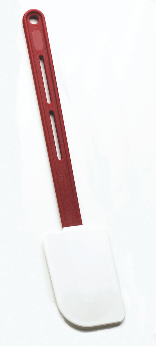 Browne Foodservice Scraper, Heat Resistant Silicone 14" 500F / 260C 71