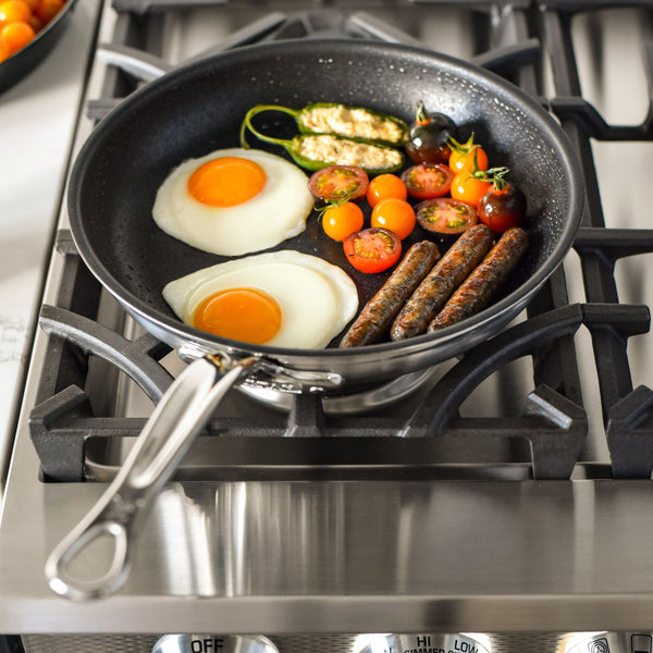 Hestan ProBond® Forged 11" Professional Clad Stainless Steel Skillet with TITUM Nonstick (31575)