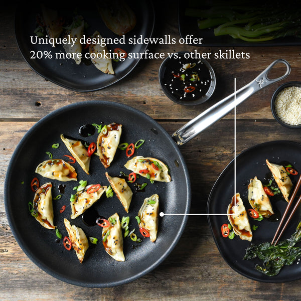 Hestan ProBond® Forged 11" Professional Clad Stainless Steel Skillet with TITUM Nonstick (31575)