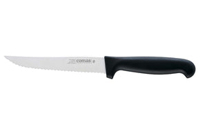 Comas Black Steak Knife 130 Carbon Stainless Steel (10092)