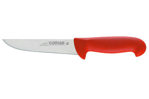 Comas Butcher Knife 160 Carbon Stainless Steel Red (10109)