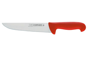 Comas Butcher Knife 180 Carbon Stainless Steel Red (10110)