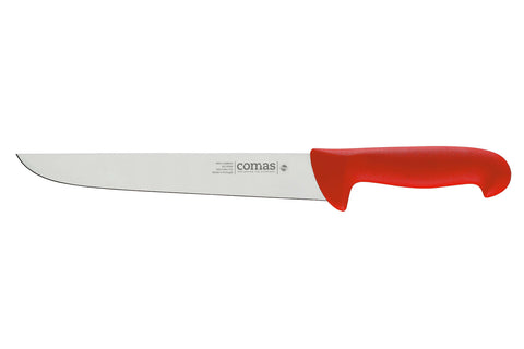 Comas Butcher Knife 240 Carbon Stainless Steel Red(10112)