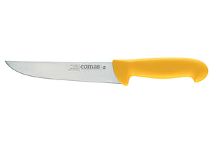 Comas Butcher Knife 180 Carbon Stainless Steel Yellow (10120)