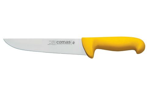 Comas Butcher Knife 200 Carbon Stainless Steel Yellow (10121)