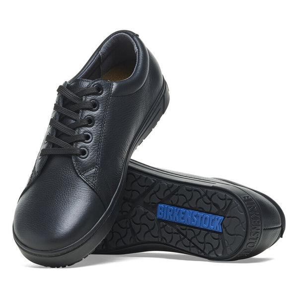Birkenstock Shoes QO500 Leather in Black/Black Color Regular Width, (1021 021)