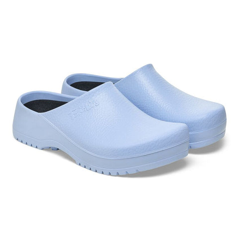 Birkenstock Shoes Super Birki Polyurethane in Dusty Blue Color Regular Width, (1023124)