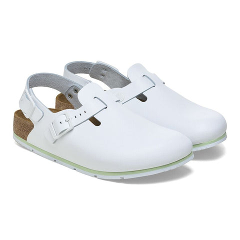 Birkenstock Shoes Tokio Pro Leather in White Regular width, (1025 956)