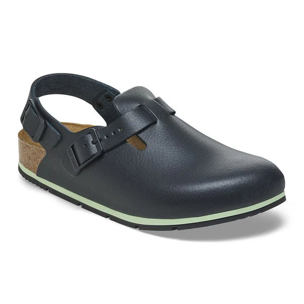 Birkenstock Shoes Tokio Pro Leather in Black Color, Narrow Width, (1026 231)