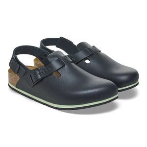 Birkenstock Shoes Tokio Pro Leather in Black Color, Narrow Width, (1026 231)