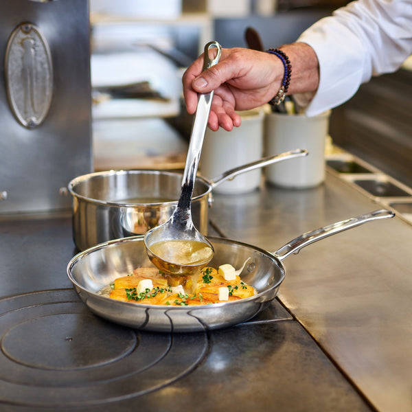 Hestan ProBond® Luxe 4-Piece Polished Clad Stainless Steel Saucepan Set, 1.5qt. & 3qt. (1370494)