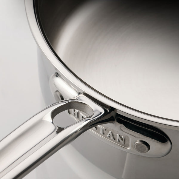 Hestan ProBond® Luxe 4-Piece Polished Clad Stainless Steel Saucepan Set, 1.5qt. & 3qt. (1370494)