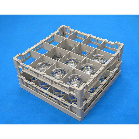 Eurodib Lamber Rack 16 Compartment Lamber Glass Rack H160,  CC00123