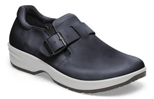 Birkenstock Shoes Caris Pro Leather in Navy Regular Width, (1027 366)
