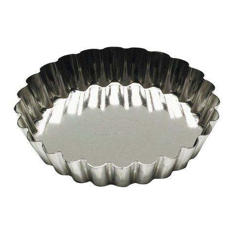 Louis Tellier Round Fluted Tartlet Pan Diam 2.35 (193530)
