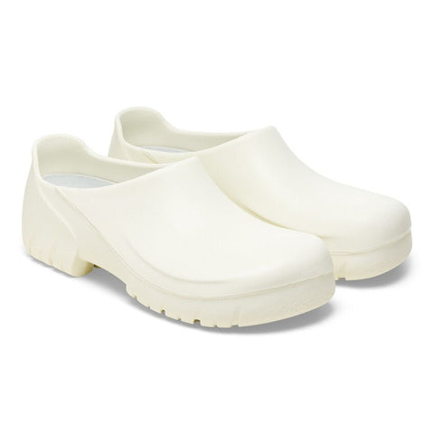 Birkenstock Shoes A640 Steel Toe Polyurethane in White Color Regular Width, (20292)