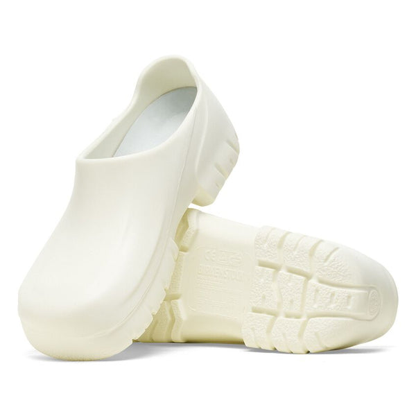 Birkenstock Shoes A640 Steel Toe Polyurethane in White Color Regular Width, (20292)