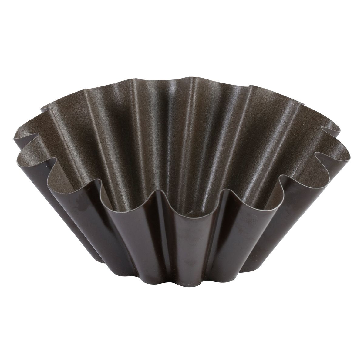 Louis Tellier Gobel Non-Stck Cont Style Brioche Mold Wide Ribs 9'' X 3''H (223050)
