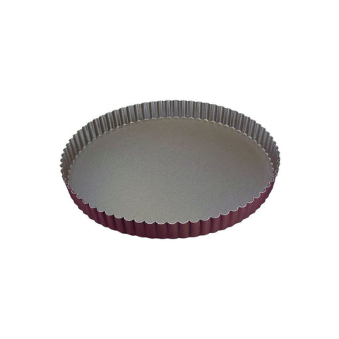 Louis Tellier Gobel Non-Stick Round Fluted Tart Mold Diam 8 5/8'' X 1'' H (226322)