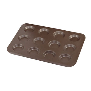 Louis Tellier Gobel Non-Stick 12 Cup Mini Tartelet Pan (228310)