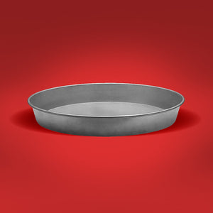 ABM Non-coated Round Stainless Steel Pizza Pan 40cm (A 848 40)
