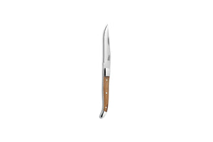 Comas Alps Steak Knife Chuletero Hq 18/10 Stainless Steel Silver/brown(3000.)