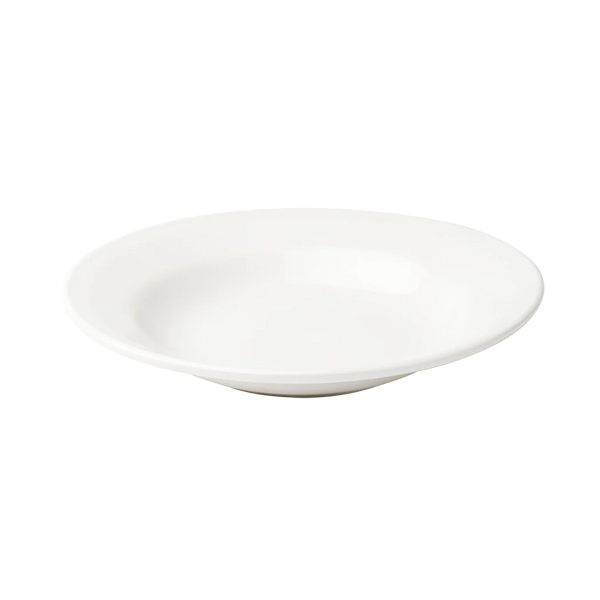 Browne Foundation Rimmed Bowl, Round, 250ml/8.5 Floz, 9.25, Porcelain(5630157)
