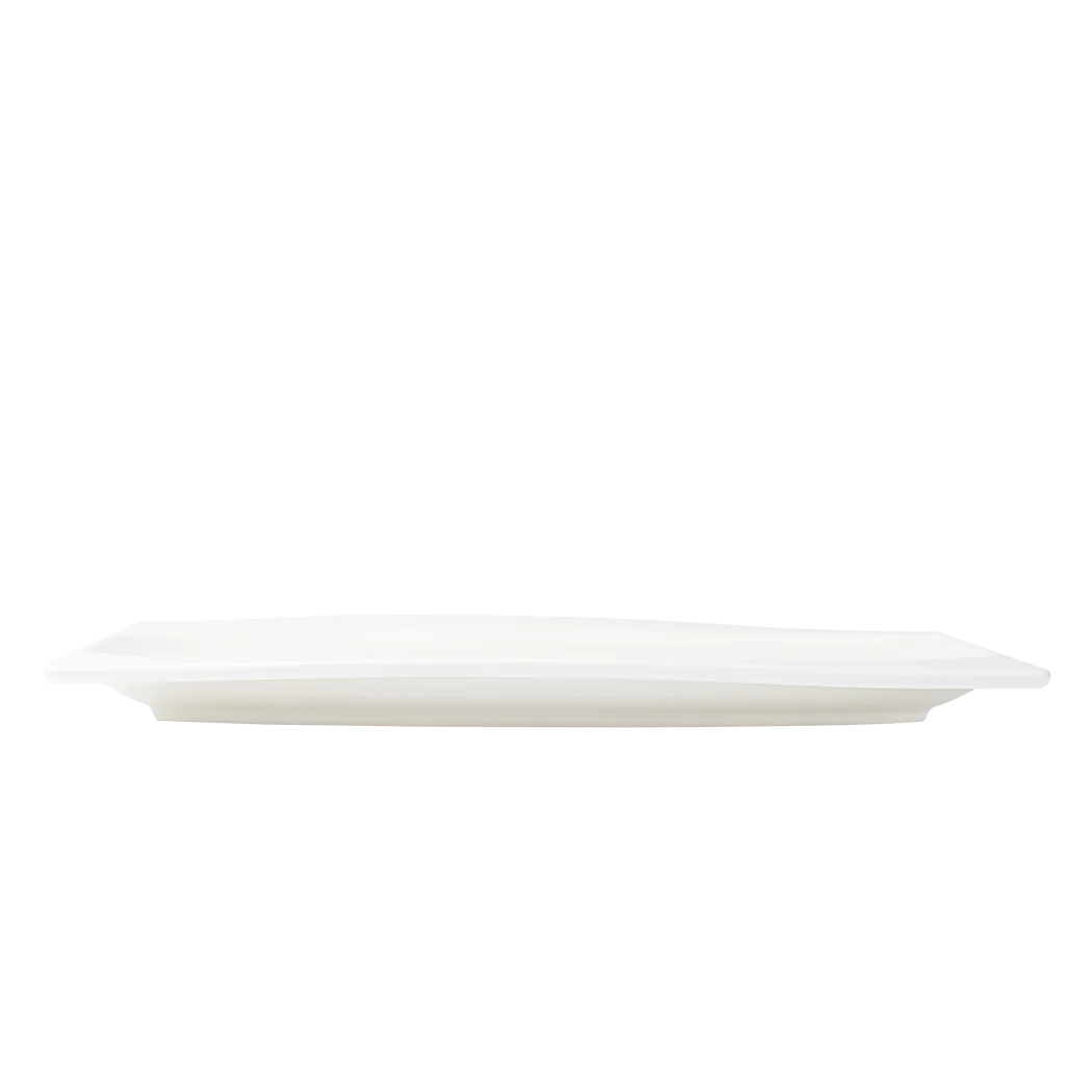 Browne Foundation Plate, Rectangular, 32.6x23.6cm/12.75x9.5", Porcelain (5630186)