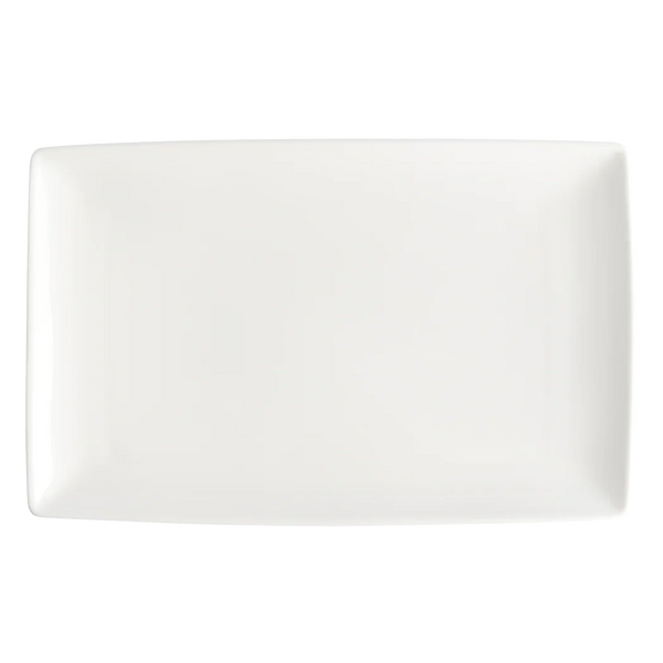 Browne Foundation Coupe Plate Rectangular, 31.3x20.3cm/ 12.25x8", Porcelain (5630188)