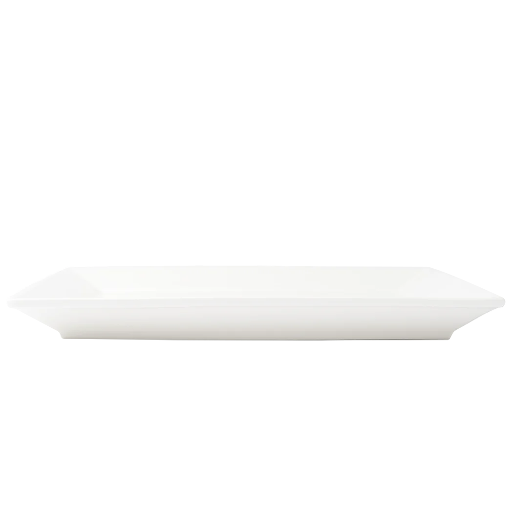 Browne Foundation Wide Rim Plate Square, 25.4cm/10", Porcelain (5630193)