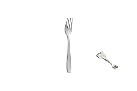Comas Tie 6 Cake Fork Hotel Extra 18/10 Stainless Steel Silver (3036)
