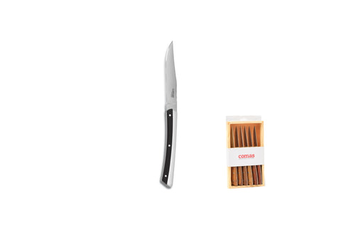 Comas K2 Steak Knife Chuletero Hq 18/10 Stainless Steel Silver/brown(3137)