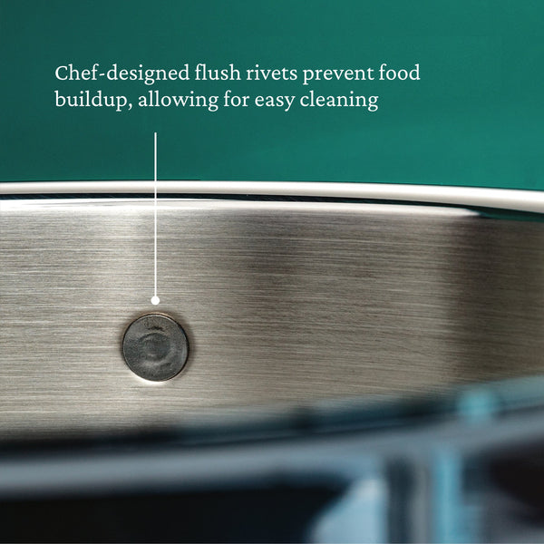 Hestan ProBond® Forged 11" Professional Clad Stainless Steel Skillet (31574)
