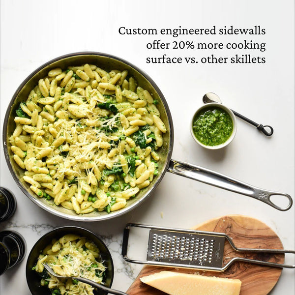 Hestan ProBond® Forged 11" Professional Clad Stainless Steel Skillet (31574)