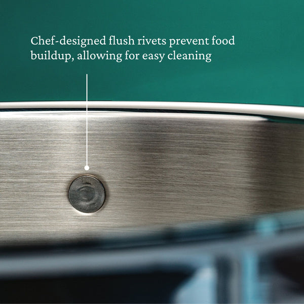 Hestan ProBond® Forged 12.5" Professional Clad Stainless Steel Skillet (31576)
