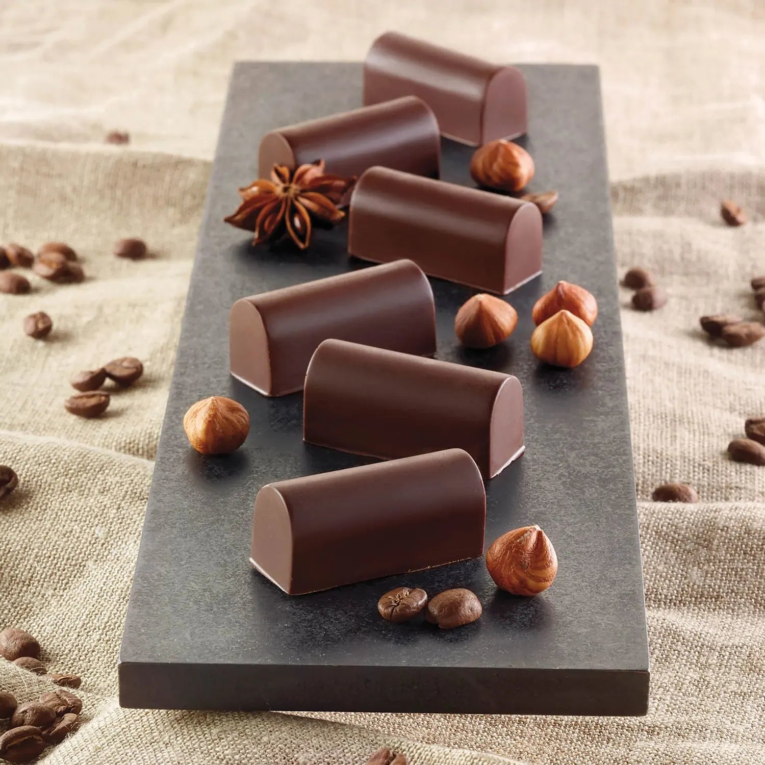 Louis Tellier Silikomart - Mini Buche  Mold (SF130)