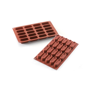 Louis Tellier Silikomart - Mini Dessert Oval Mold (SF179)
