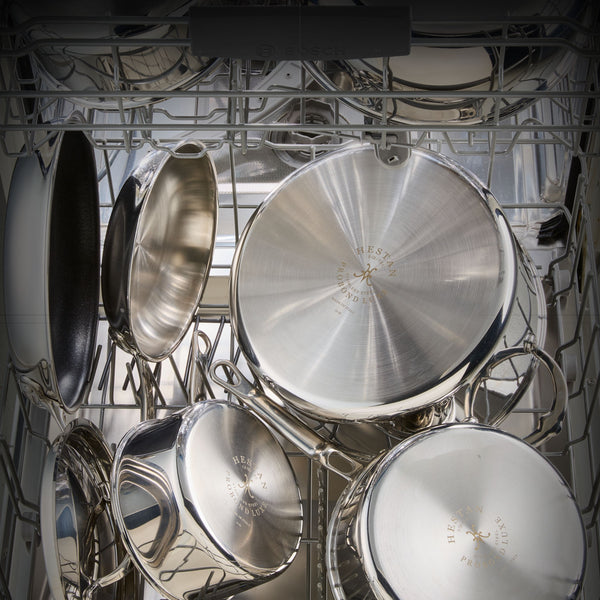 Hestan Hestan ProBond® Luxe™ 17-Piece Polished Professional Clad Stainless Steel Cookware Set (4169281)