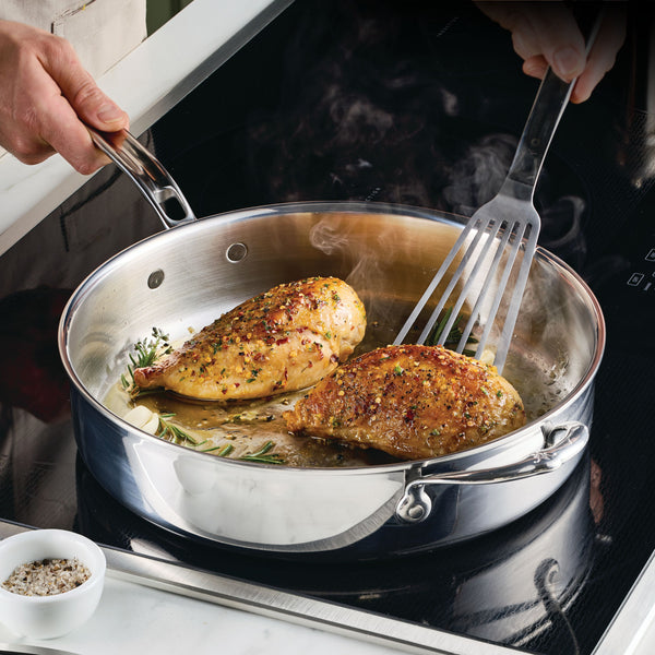 Hestan Hestan ProBond® Luxe™ 15-Piece Polished Professional Clad Stainless Steel Cookware Set (4263298)