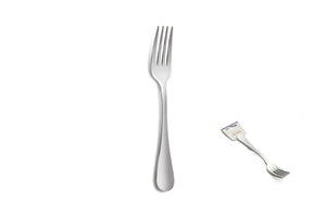 Comas Tie 3 Table Fork Eco Micro Sevilla S 18/10 Stainless Steel 1.8mm Silver (4307)