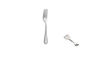 Comas Tie 6 Cake Fork Bilbao S 18/10 Stainless Steel 1.8mm Silver (4540)