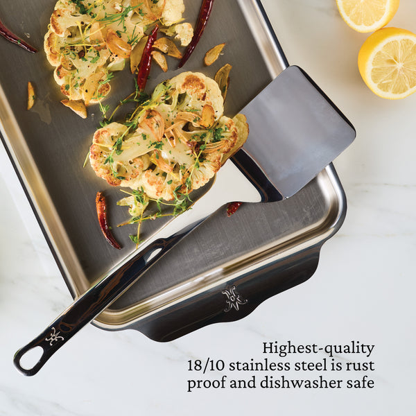 Hestan Provisions 13-Inch Stainless Steel Solid Turner (49197)