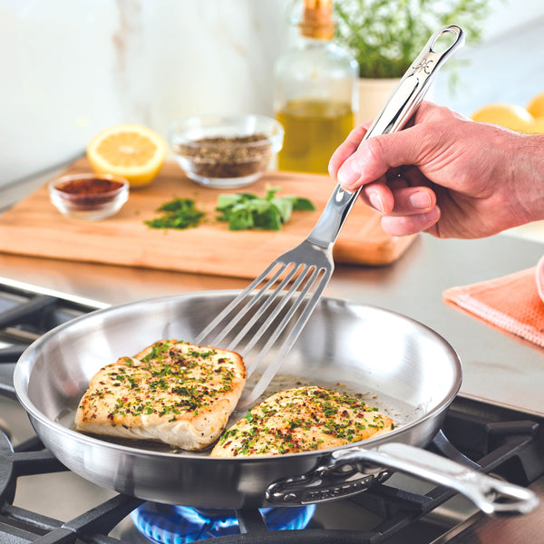 Hestan Provisions 13-Inch Stainless Steel Fish Spatula (49199)