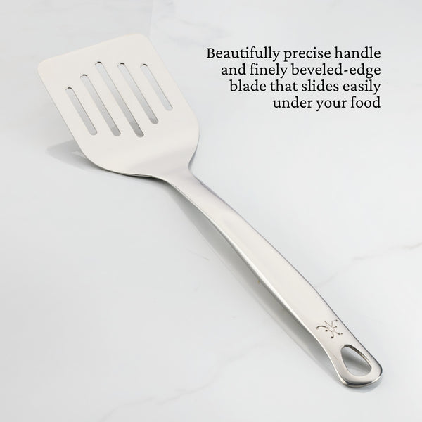 Hestan Provisions 13-Inch Stainless Steel Slotted Turner (54321)