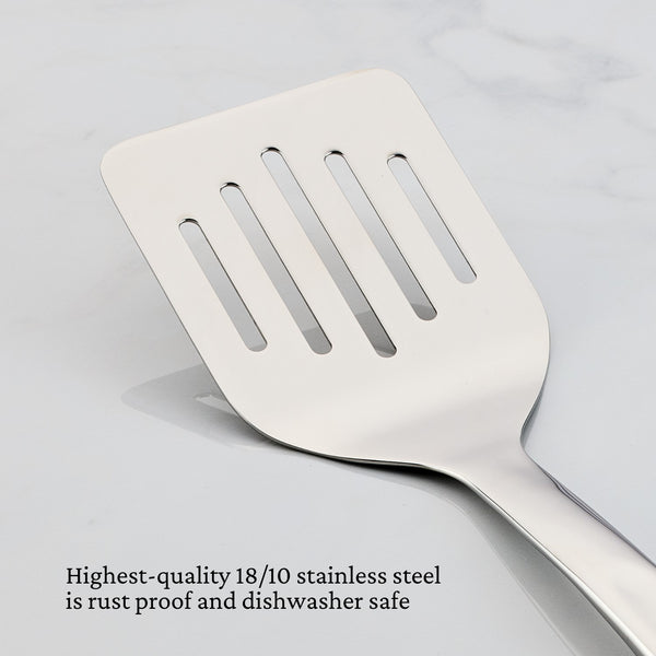 Hestan Provisions 13-Inch Stainless Steel Slotted Turner (54321)