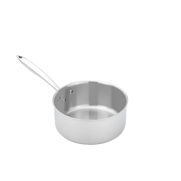 Browne Thermalloy Sauce Pan, Tri-Ply, 8.66"/22cm, 4qt/3.78l,Stainless Steel (5724214)