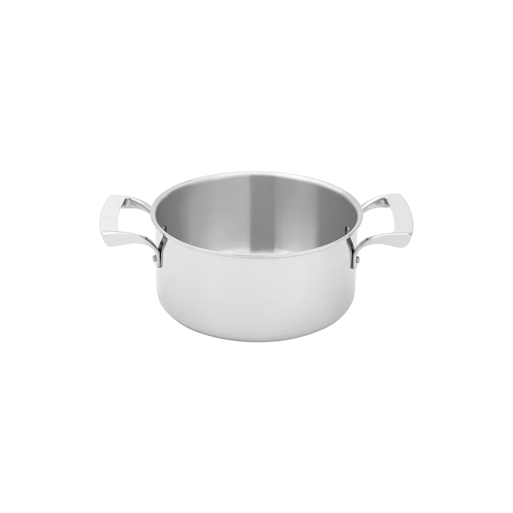 Browne Thermalloy Sauce Pot, Tri-Ply, 8"/20cm, 3qt/2.8l,Stainless Steel (5724223)