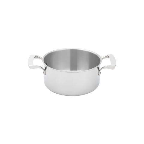 Browne Thermalloy Sauce Pot, Tri-Ply, 8"/20cm, 3qt/2.8l,Stainless Steel (5724223)