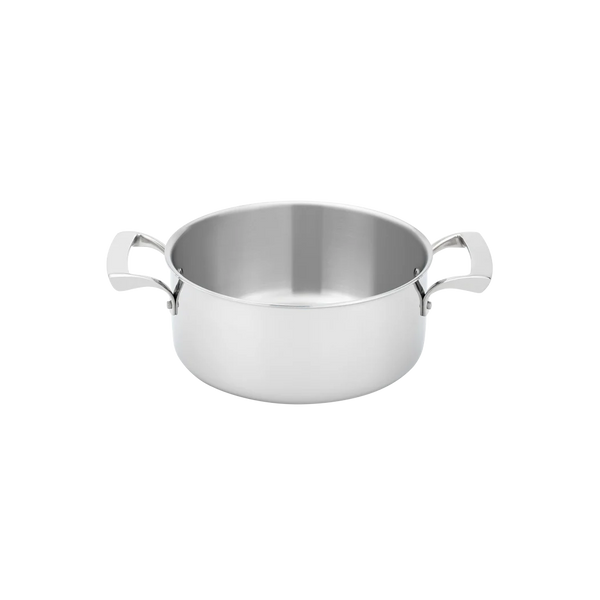 Browne Thermalloy Sauce Pot, Tri-Ply, 8.66"/22cm, 4qt/3.78l,Stainless Steel (5724224)